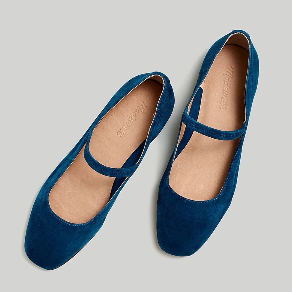 Madewell Greta Mary Jane Ballet Flats sz 9 New